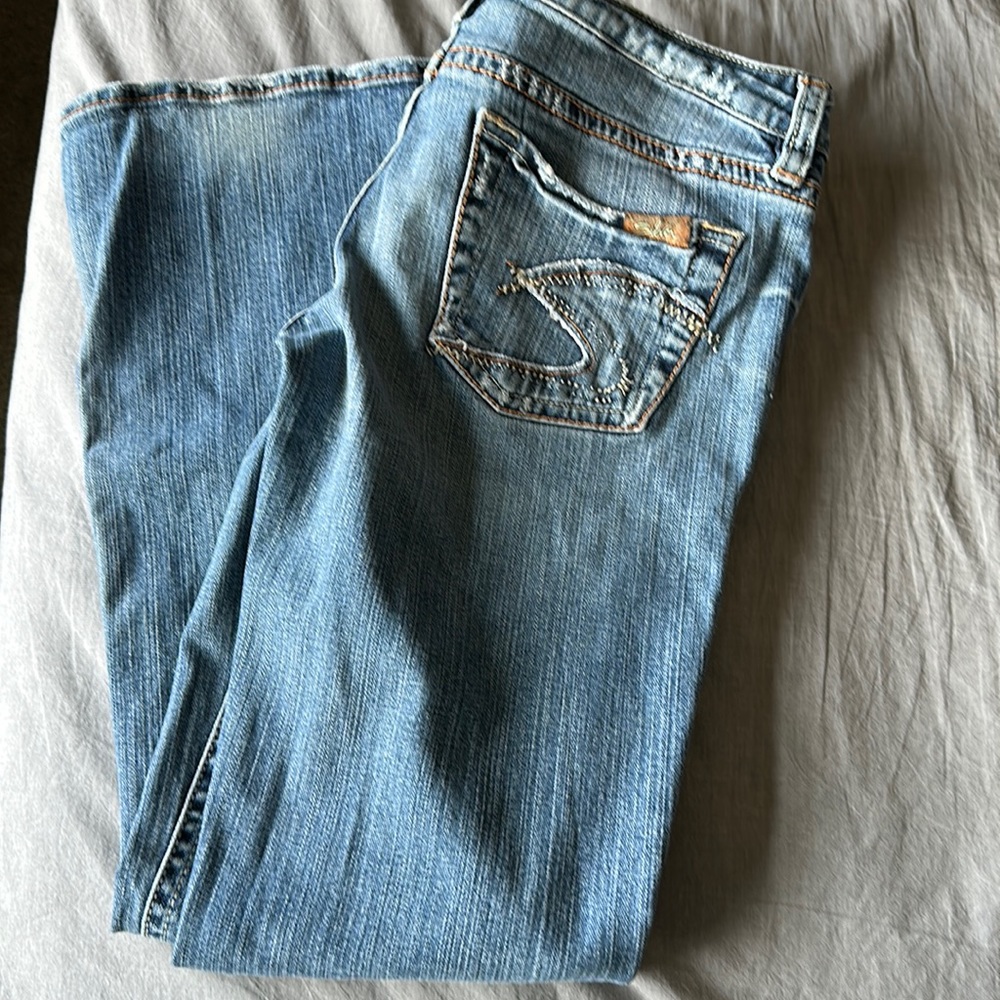Women’s Silver boot cut jeans size 28